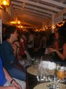 Celebrating New Years at Rum Fish a short walk from Sunsets Cabanas Hotel in Placencia Village, belize